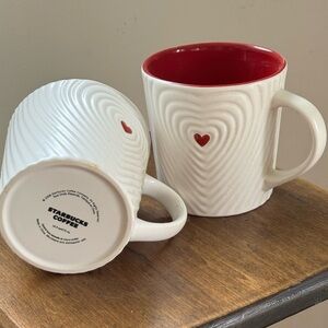 Perfect condition collectible Starbucks Mugs